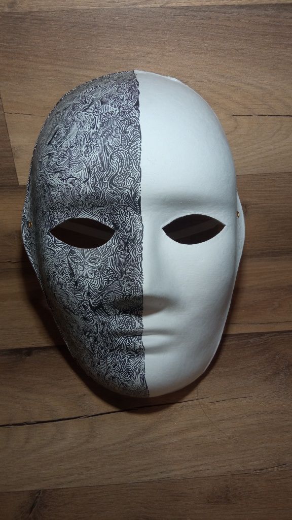 Máscara personalizada/Personalized mask