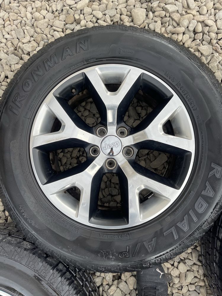 шини з дисками Jeep Cherokee KL TrailHawk 245/65 R17 5x110