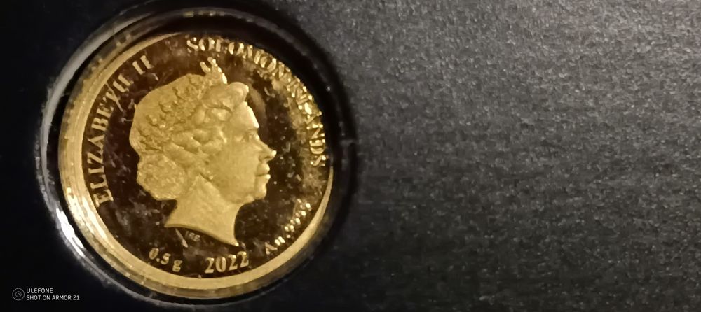 Moeda comemorativa FIFA worldcup Qatar '22- ouro