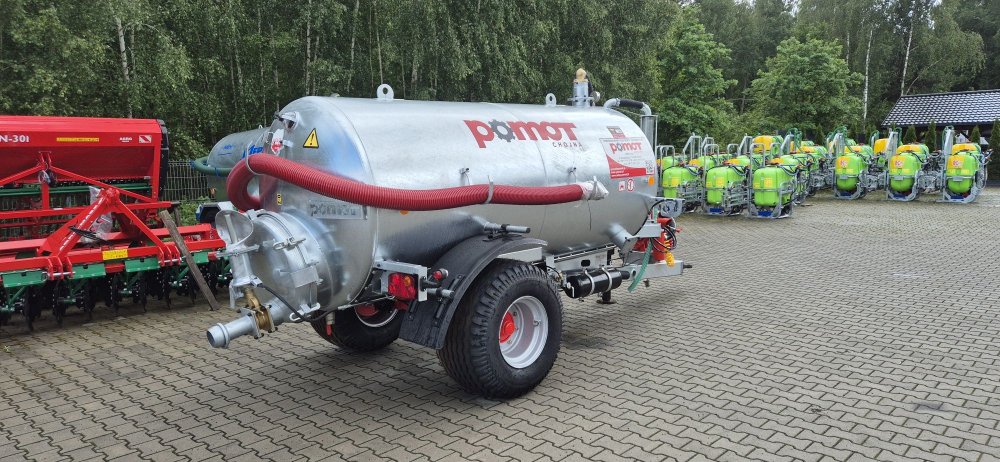 Wóz asenizacyjny Pomot Beczkowóz 5000L 4000L Meprozet 6700L 8000L