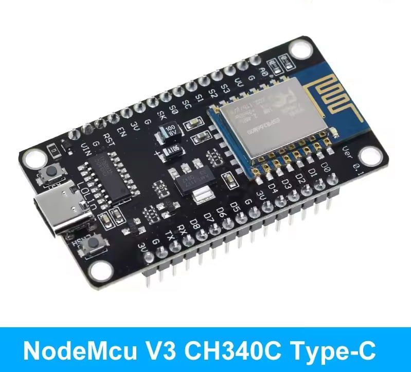 Контролер Wi-Fi модуль ESP8266 (ch340) ESP32 (cp2102) typeC