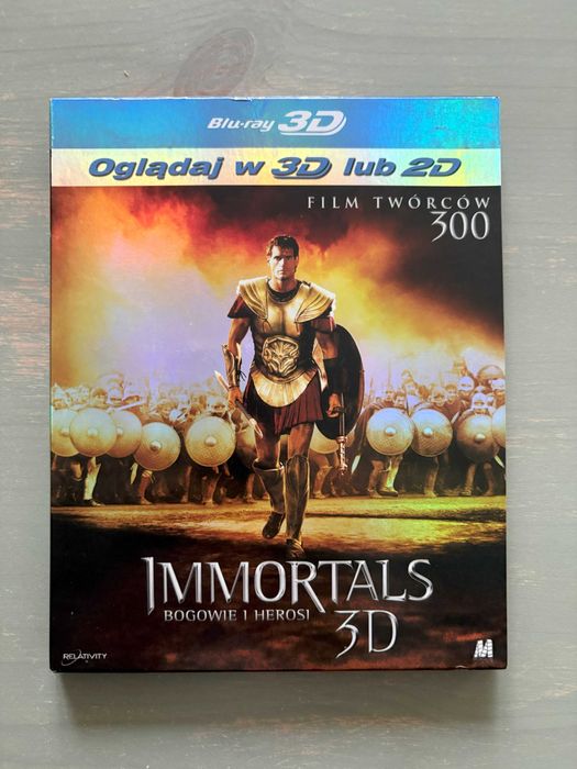 Immortals Bogowie i Herosi 3D Blu-ray wudanie PL