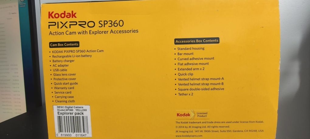 KODAK PIXPRO SP360 - explorer pack