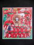 6 cromos 200 a 205 de Portugal Ouro 2011, equipa de Portugal