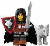 Lego figurka z 27 serii kolekcjonerskiej z wilkiem