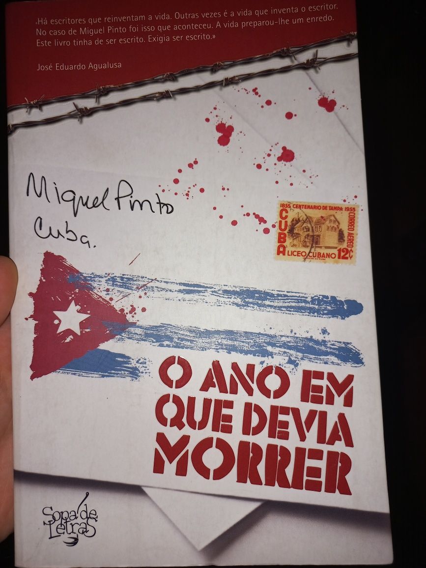 Livro "O ano em que devia morrer"