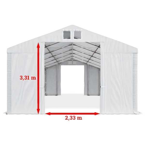 5x8x3m Namiot przemysłowy magazynowy mocna hala całoroczna P-600