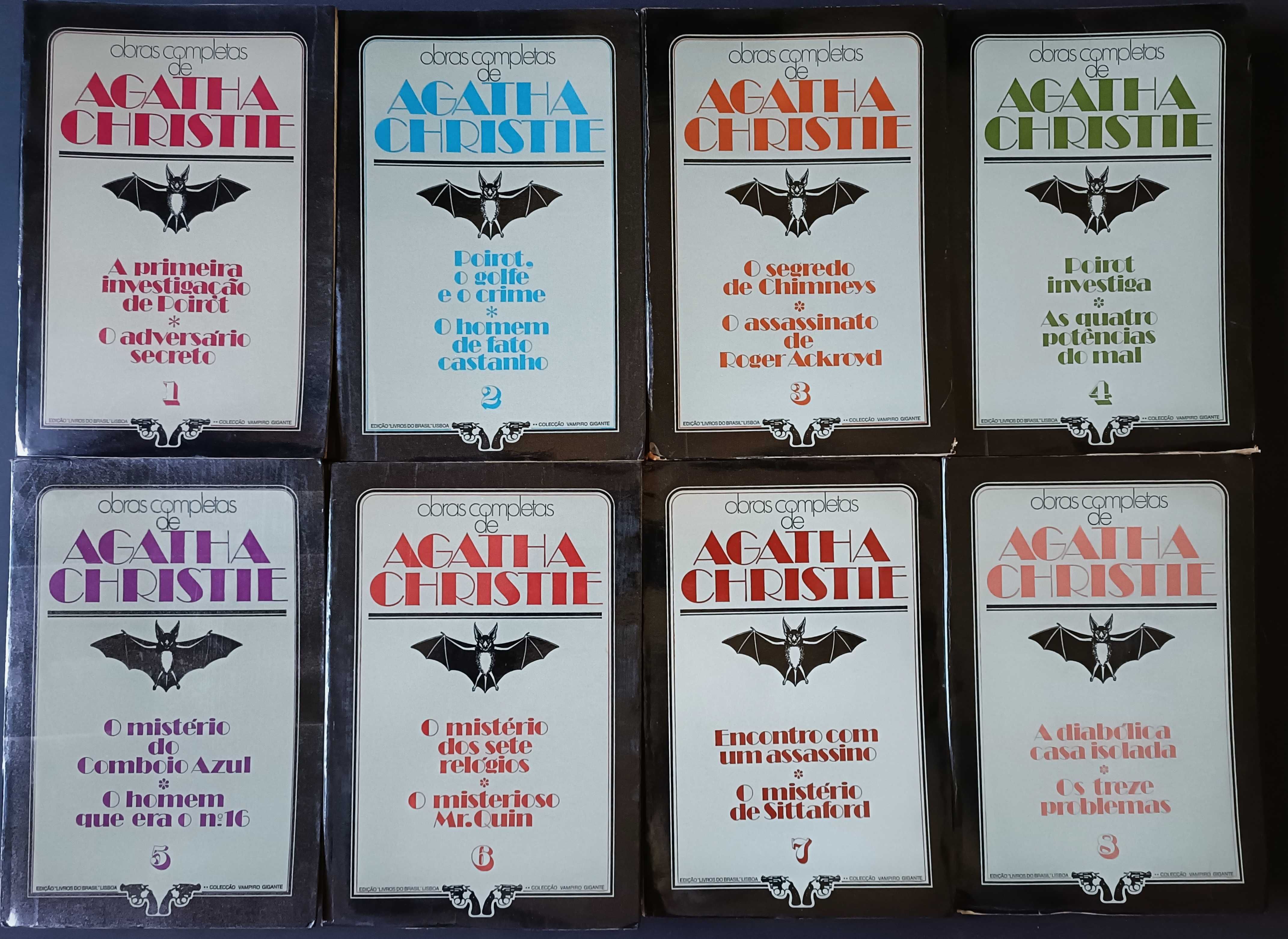 13 Volumes da Coleção Obras Completas de Agatha Christie - 26€