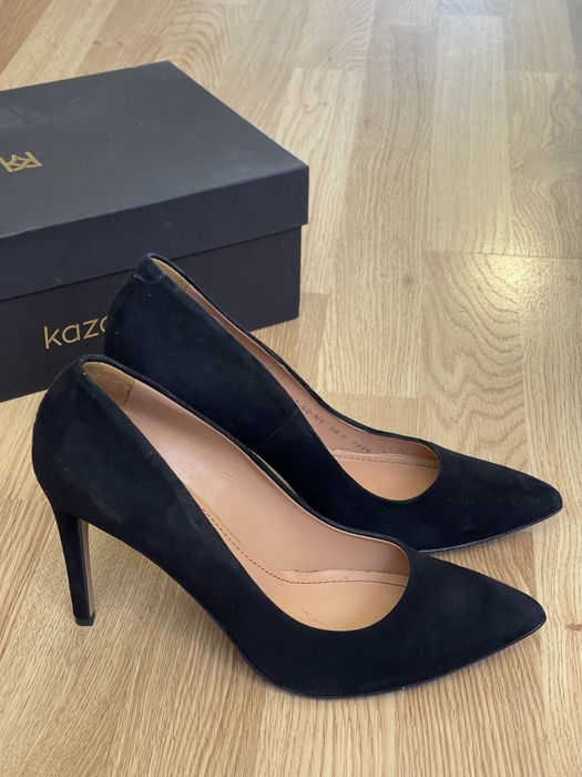 Замшеві лодочки Kazar