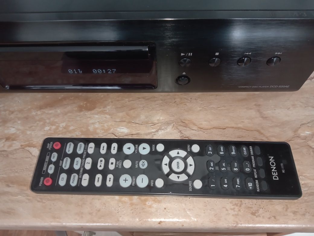 CD Denon dcd 520ae+pilot