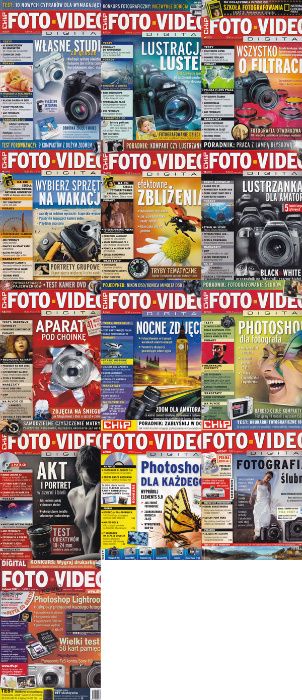 Foto-Video, Foto, Foto Kurier, czasopisma, 16 wydań + dodatki