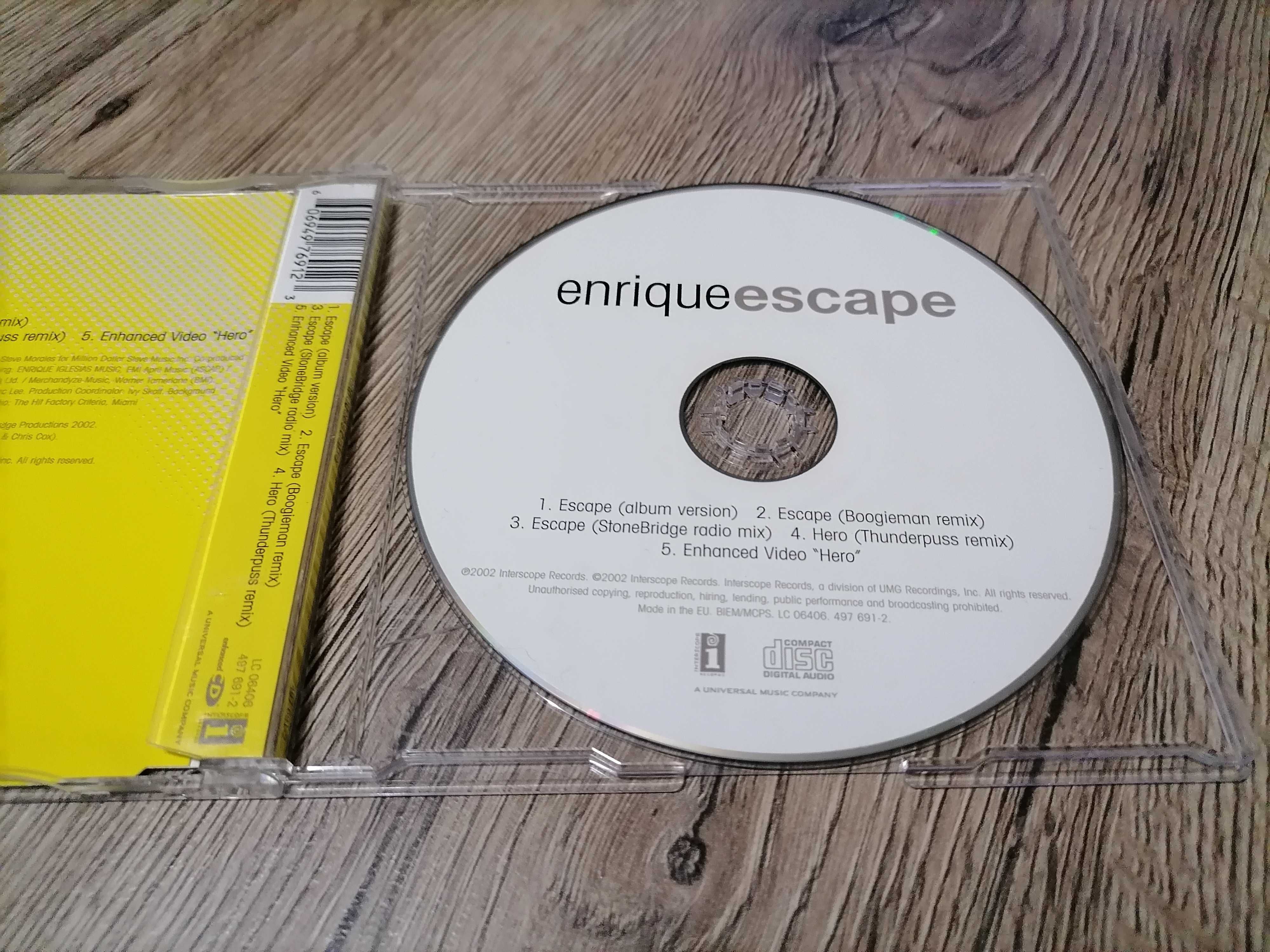 Enrique – Escape CD