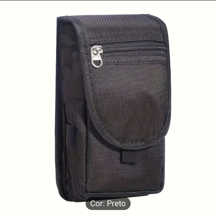 Mochila nova p/ transportar objetos pessoais.