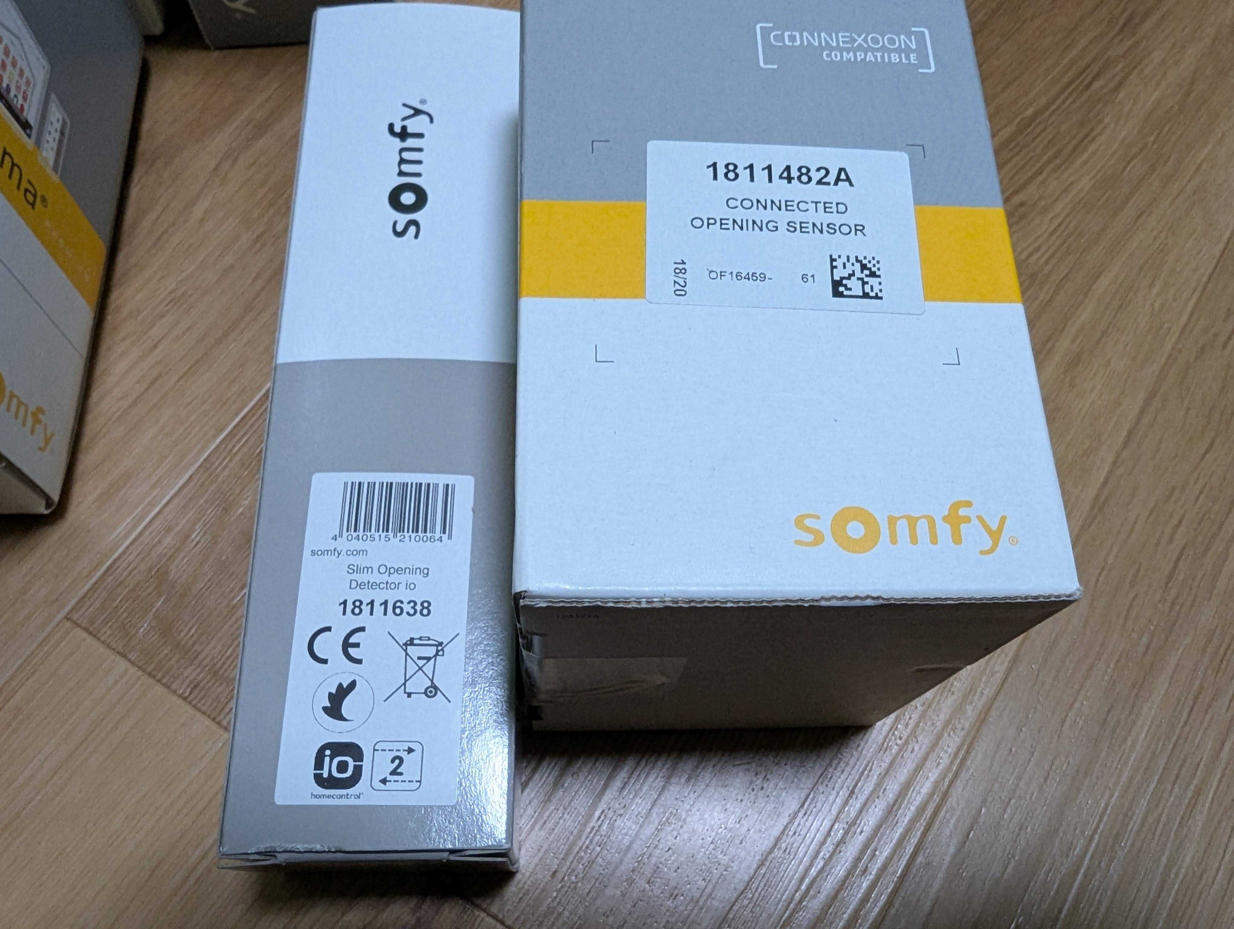 Smart Home Somfy Tahoma - zestaw termostat czujnik dymu okna