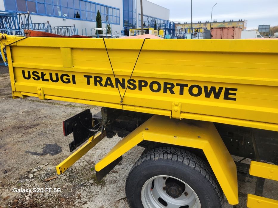 Usługi transportowe 3 tony-wywrotka