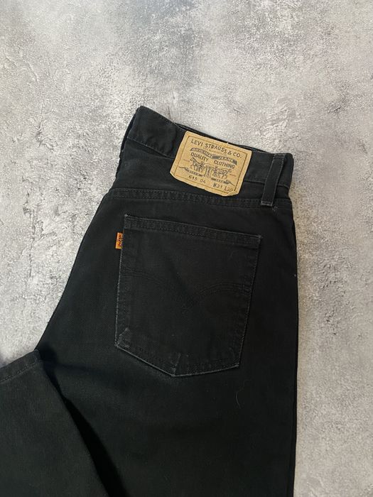 Черные Мужские Джинсы Levis 615 04 vintage (штаны,левайс,501)