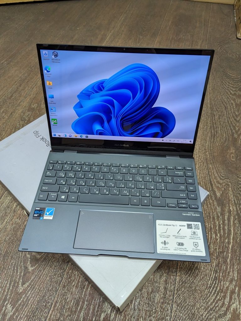 Уценка! Ультрабук ASUS ZenBook Flip 13 UX363EA (UX363EA-XH71T)