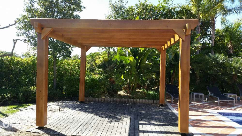 pergola em madeira - Madeira&conforto - prg.2