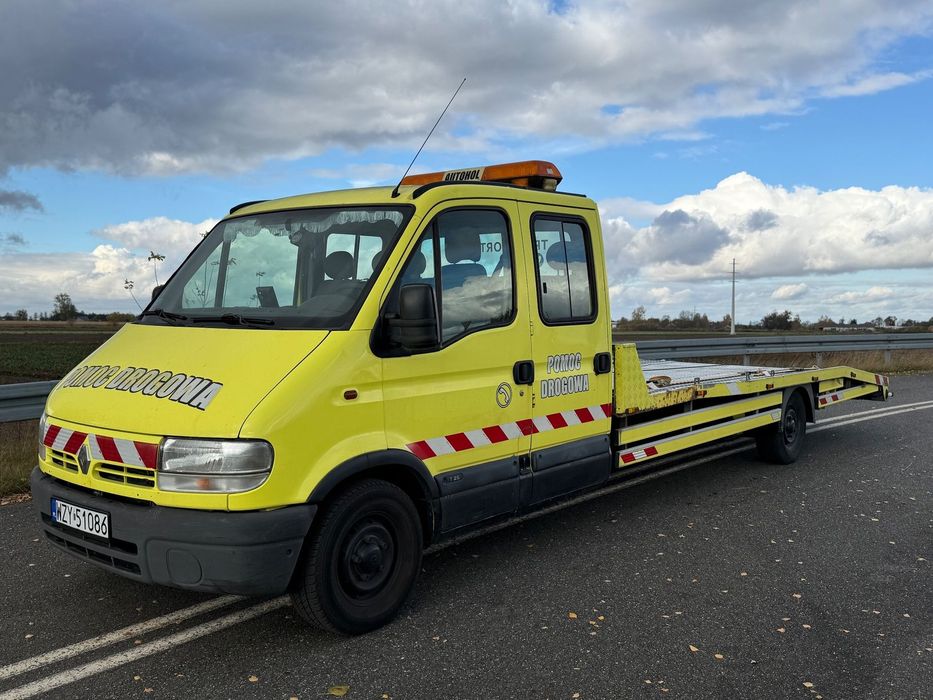 Renault MASTER  Dubel, Poduszki, Najazd 5.20x2.25, DŁUGI ROZSTAW