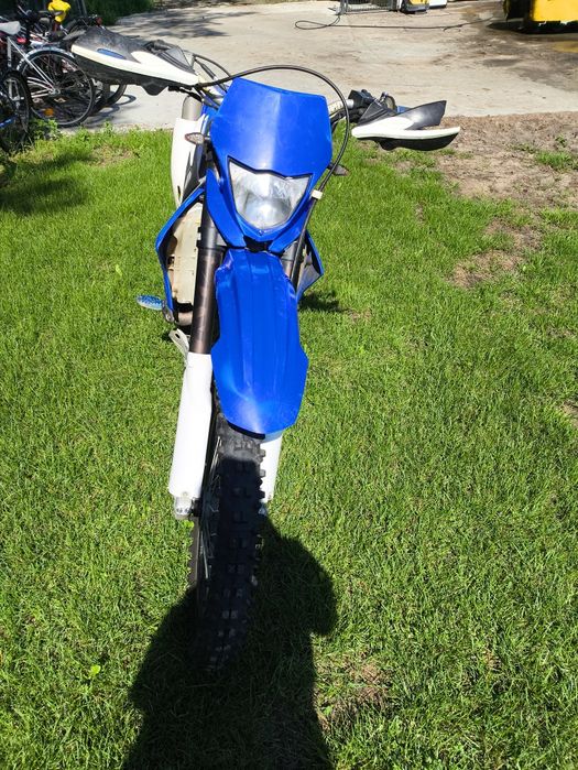 Yamaha wr 250f dużo dodatków