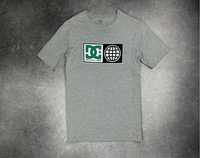 DC Shoe USA (M) футболка сіра лого