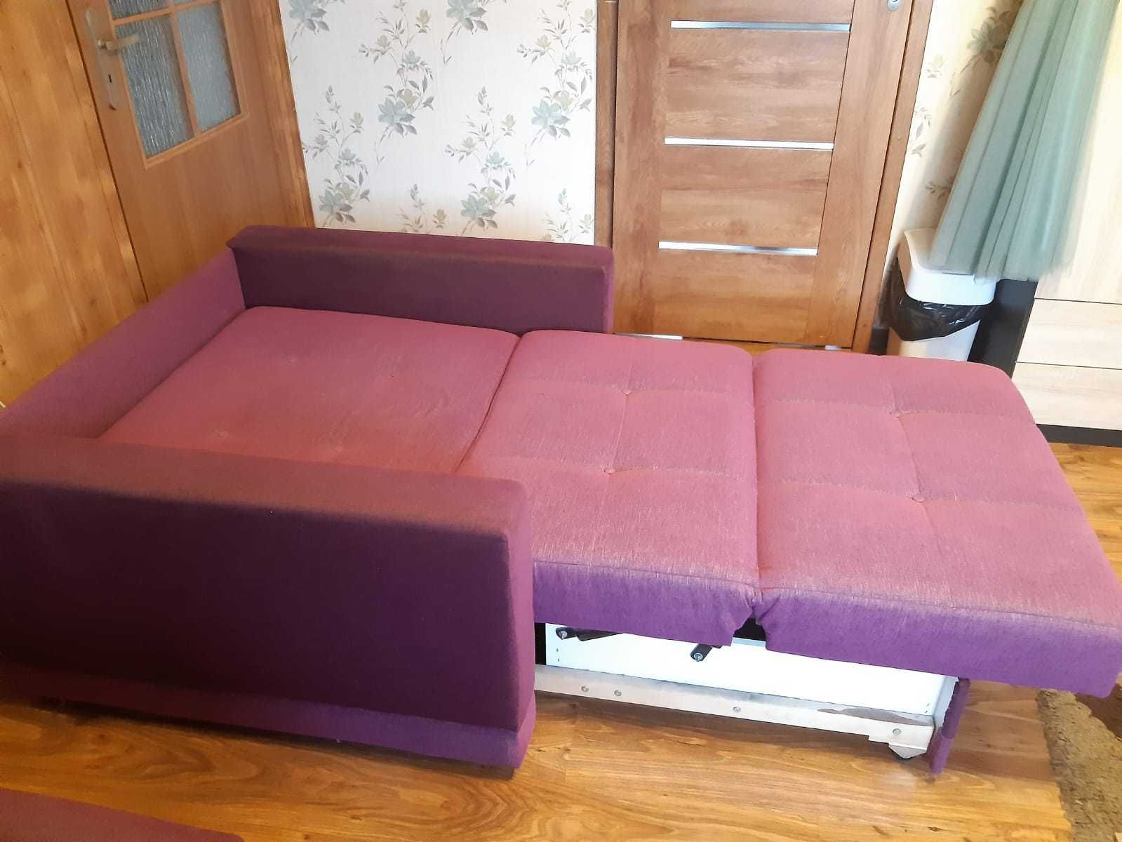 2 Łóżka rozkładane z pojemnikiem na pościel