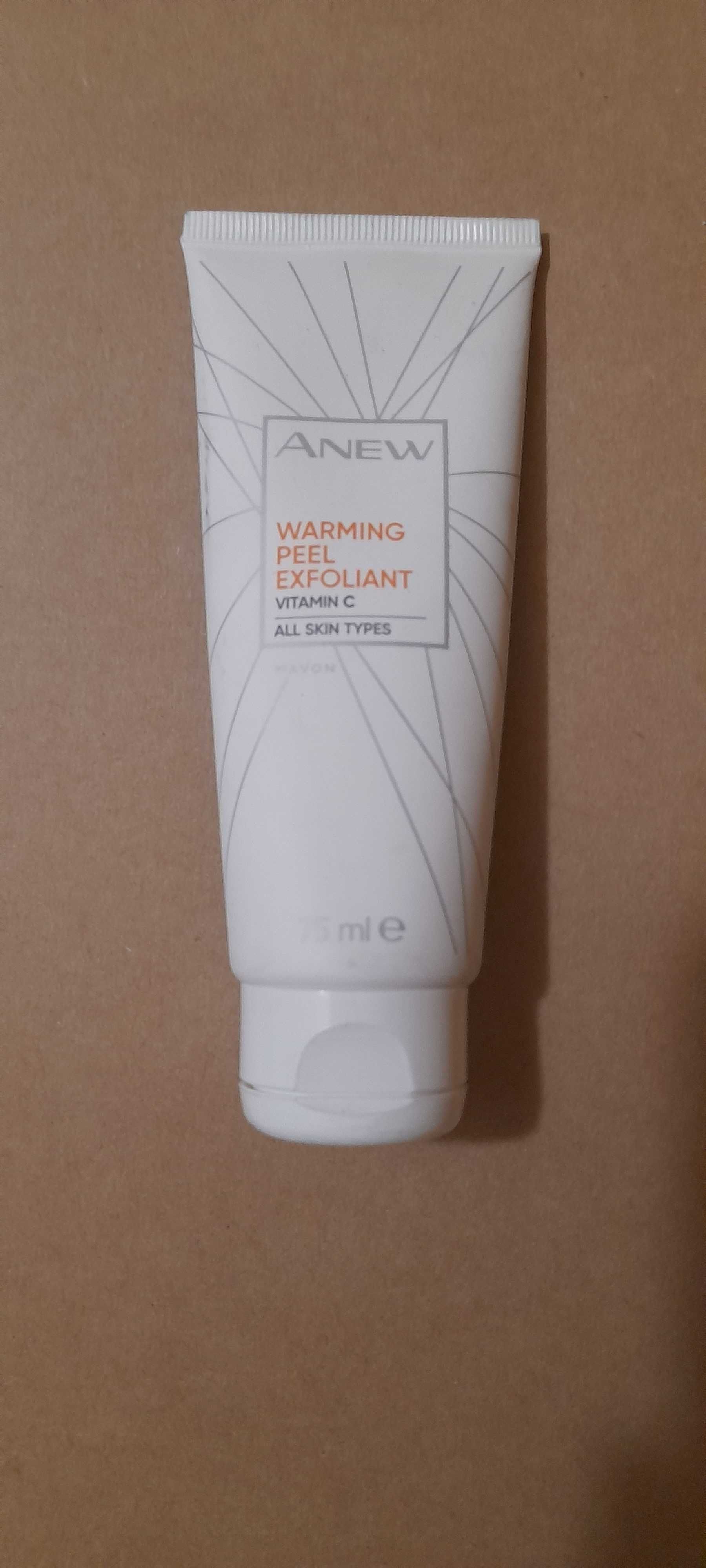 Peeling do twarzy Anew z witaminą C z Avon!