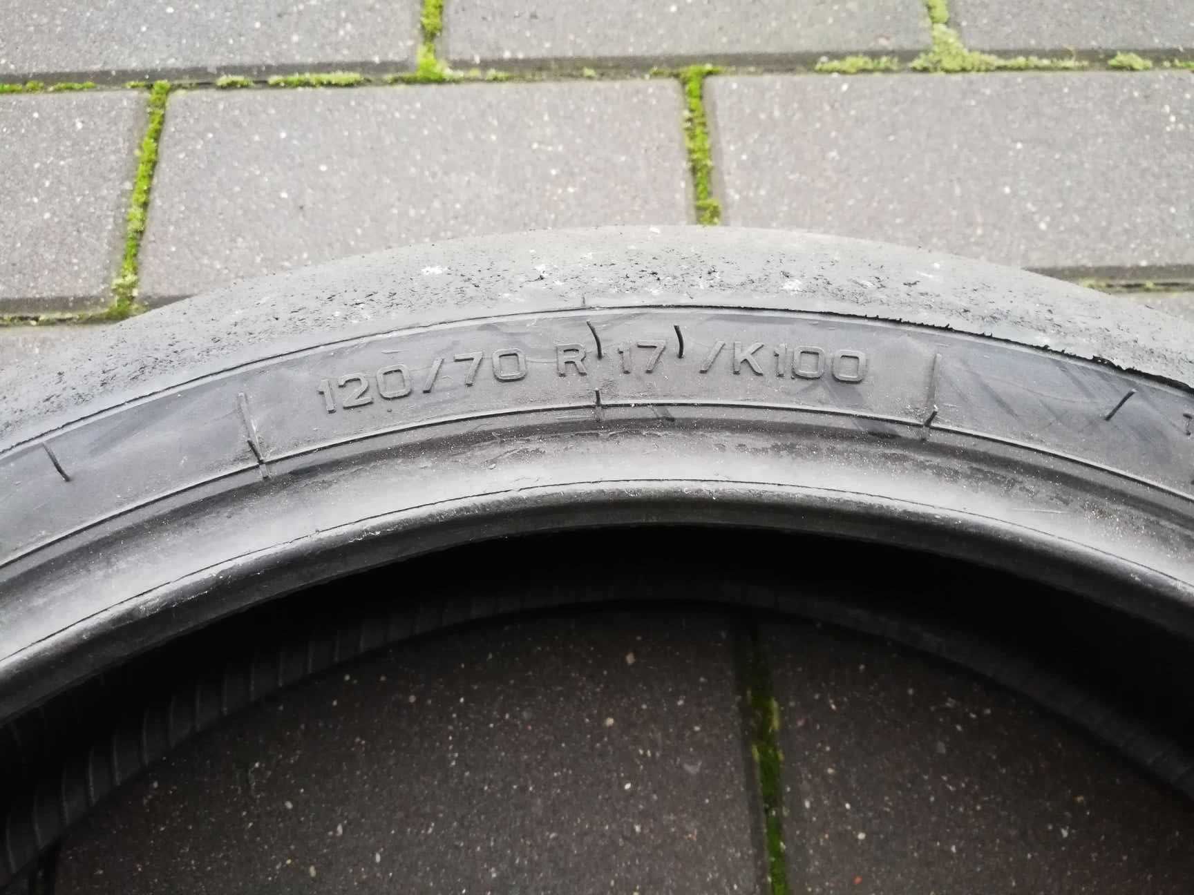 Opona 120/70-17 METZELER RACETEC Compk / D213, slick, Supercorsa KR