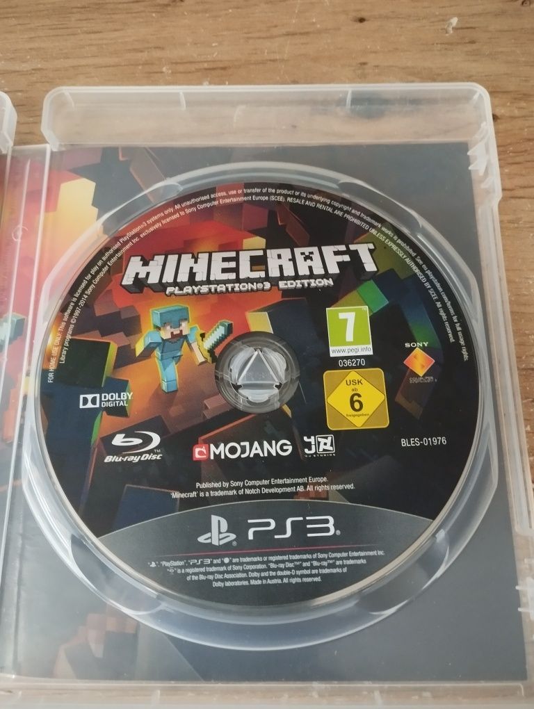 Minecraft Gra Ps3