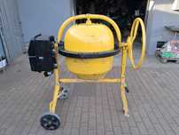 Betoniarka 132 litry  220v, 230v 1-fazowa.