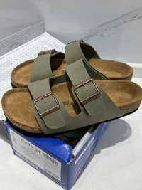 BIRKENSTOCK Arizona Kapcie w zielony EU 40 Unisex Nowy i nieużywany