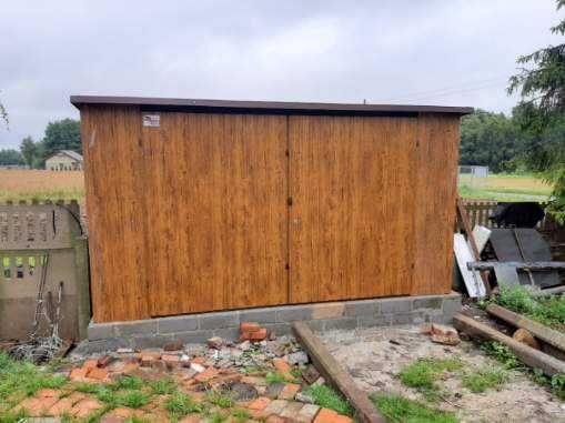 Garaż blaszak 3,5x6 m garaże blaszane Dostawa Montaż Gratis