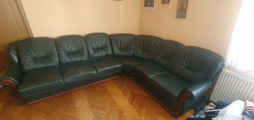 Диван, шкіра, меблі з Італії