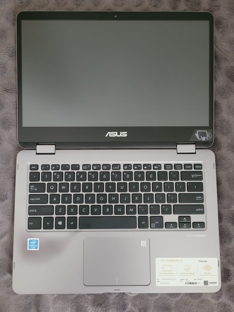 Laptop Asus VivoBook Flip 14 " Intel Pentium Silver 4 GB / 128 GB