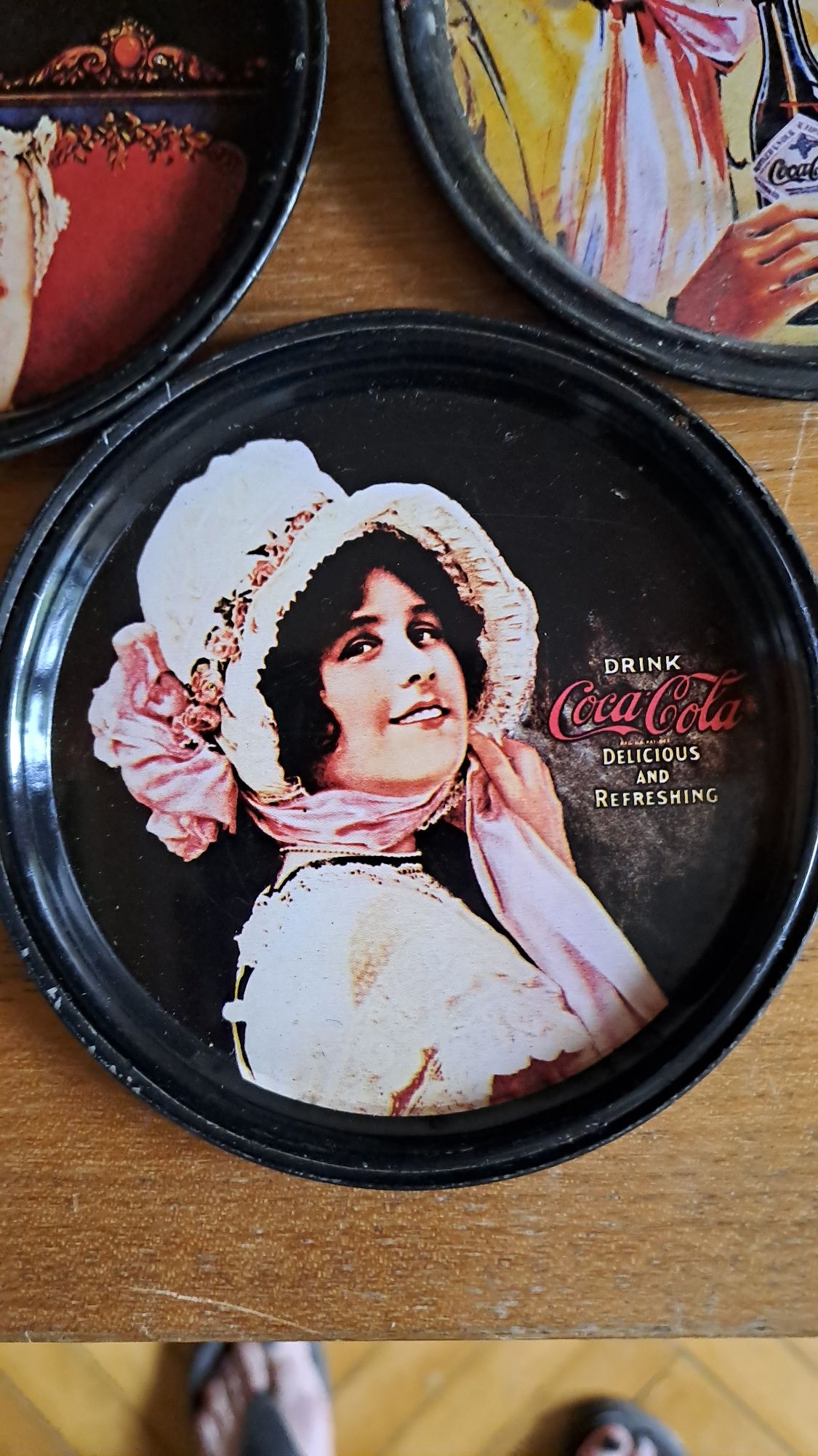 Stare podstawki pod napoje coca cola  5szt