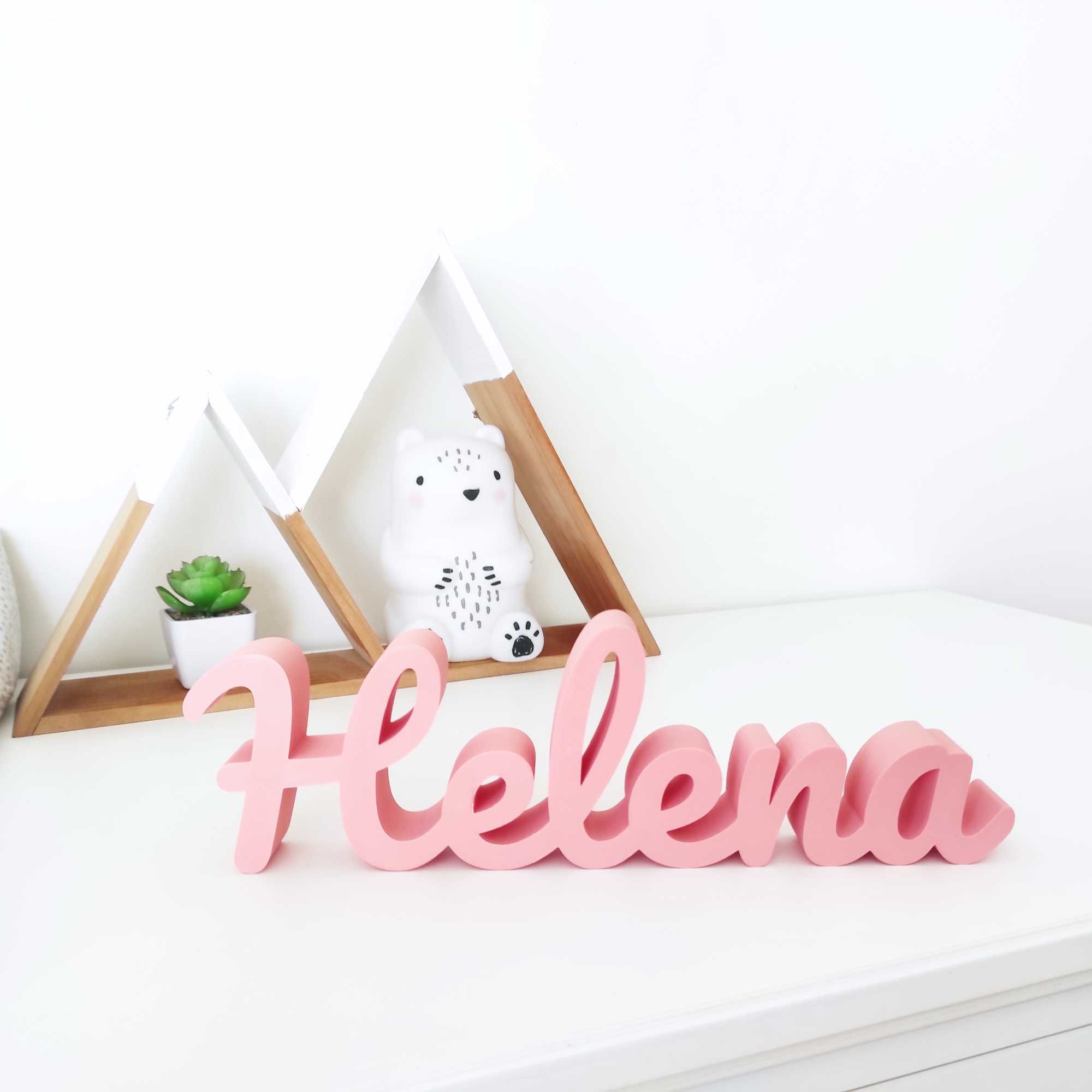 Nome personalizado quarto do bebe, decoração de aniversário crianças