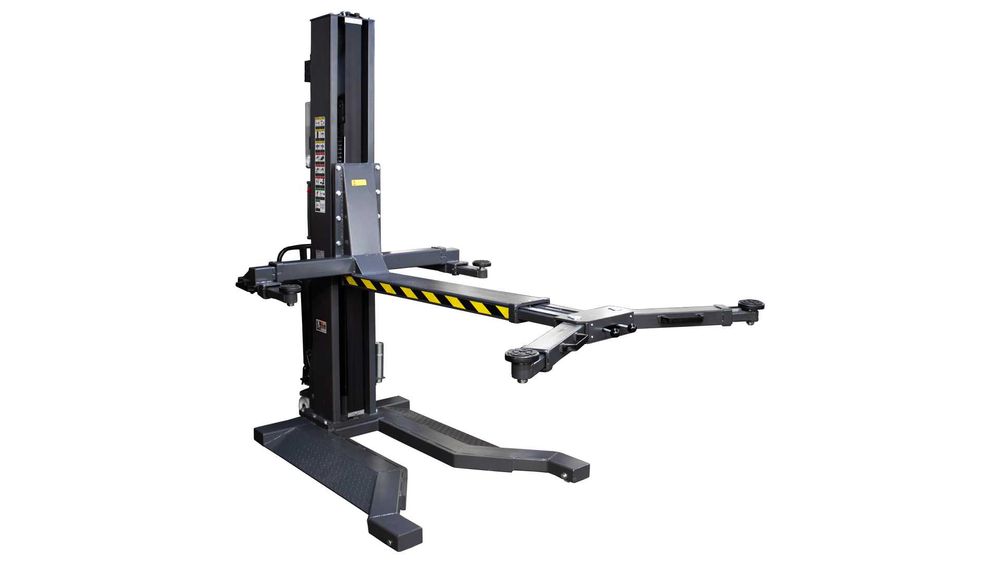 Elevador Mono-Coluna Amovível KROFTOOLS 9801 Cap. 2700 Kg JL20