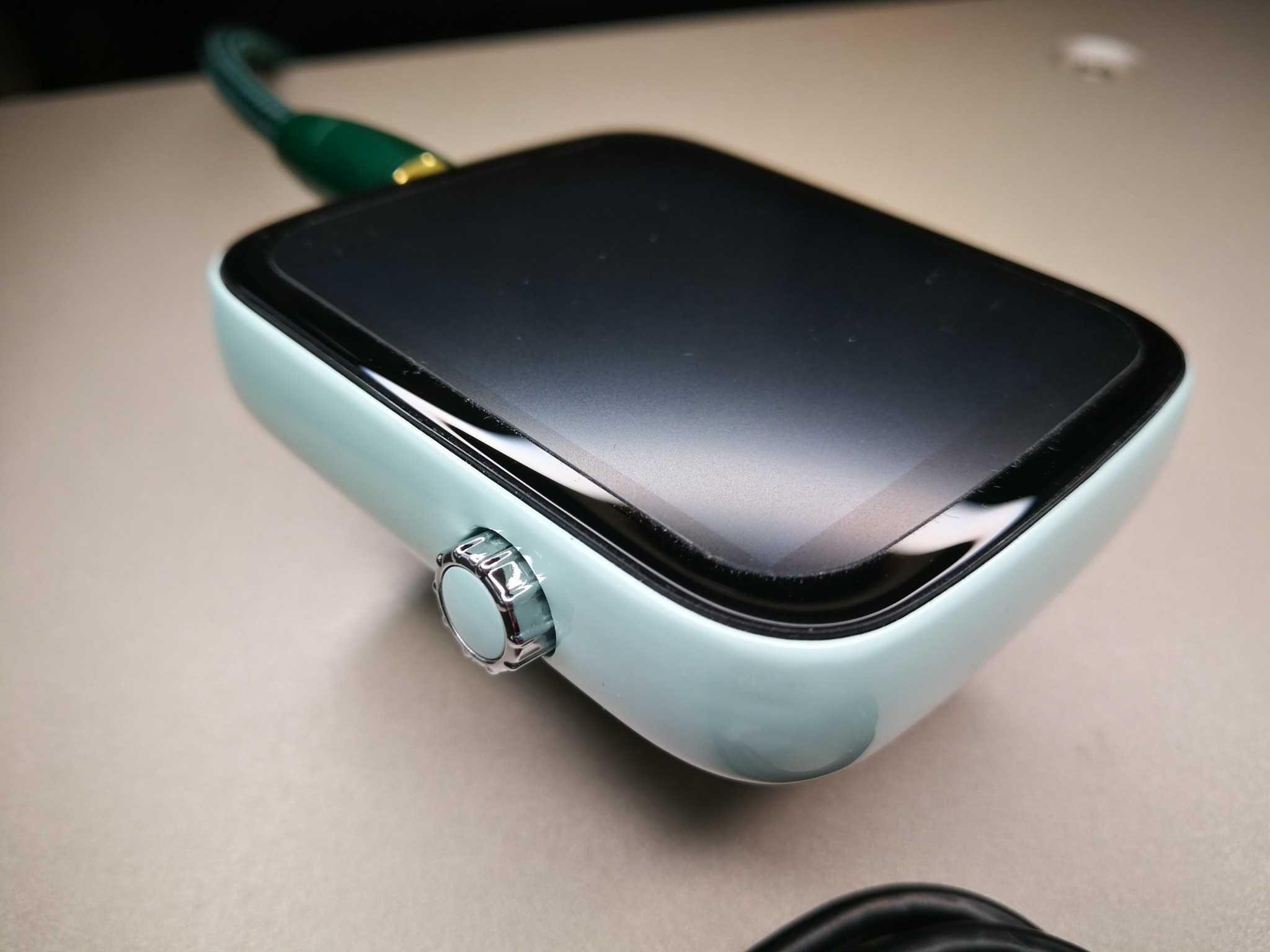 Shanling Q1 Azul Turquesa, raríssimo, igual a novo