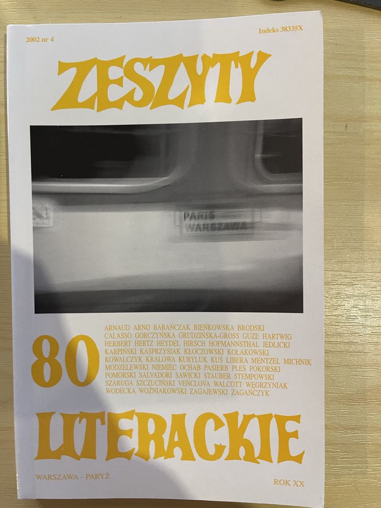 Zeszyty literackie 80