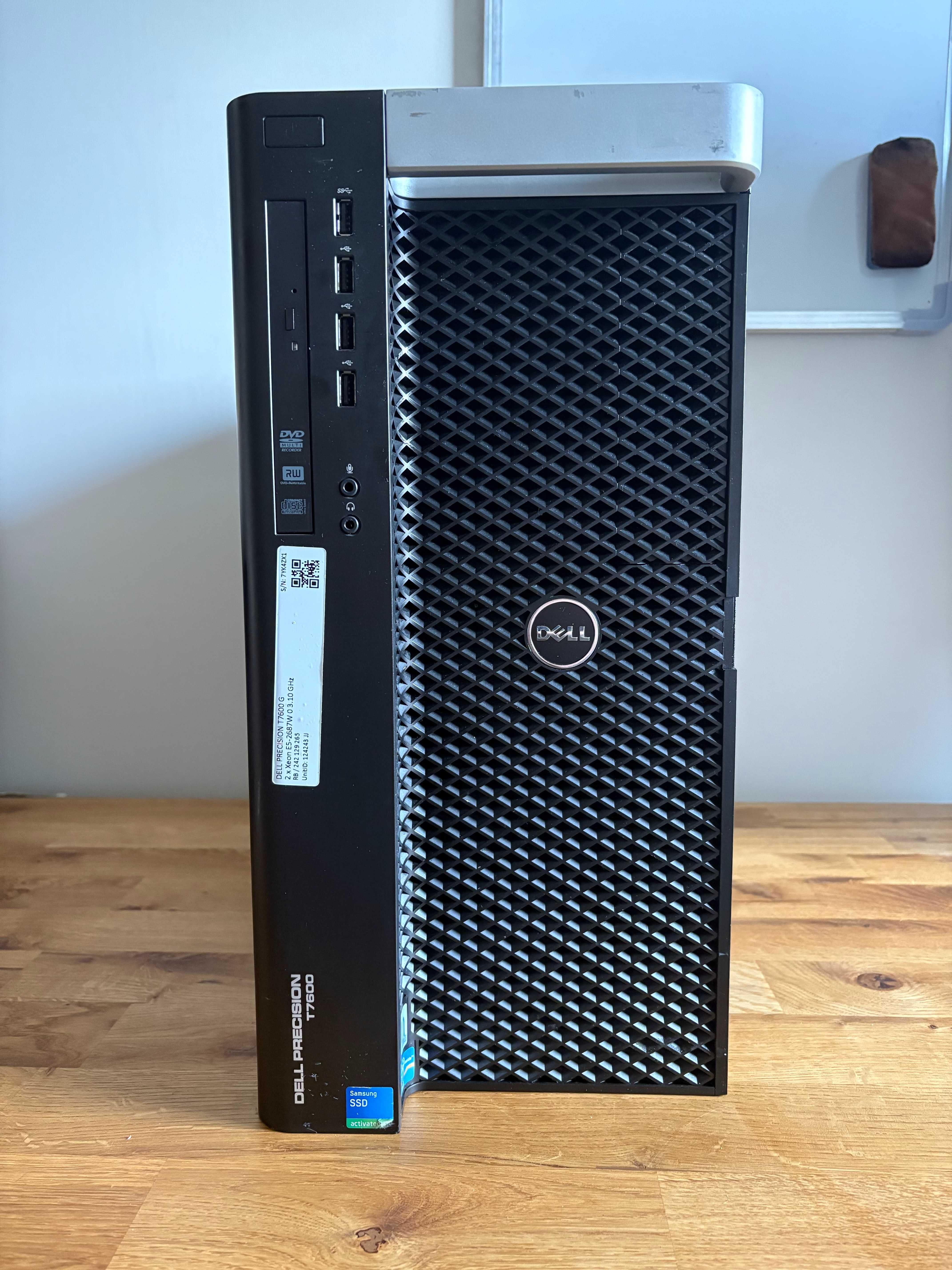Dell Precision T7600G Intel Xeon 2x3,10 Ghz, 32GB RAM