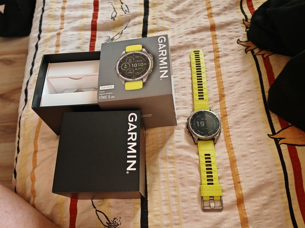 Garmin Fenix 8 47mm Sapphire Solar