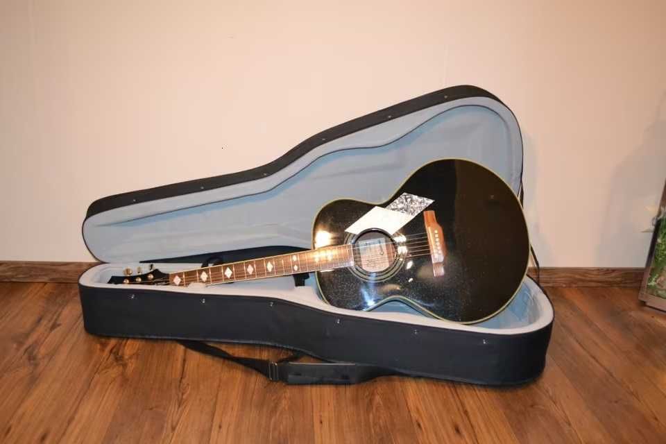 Gitara akustyczna Epiphone SQ w świetnym stanie z futerałem