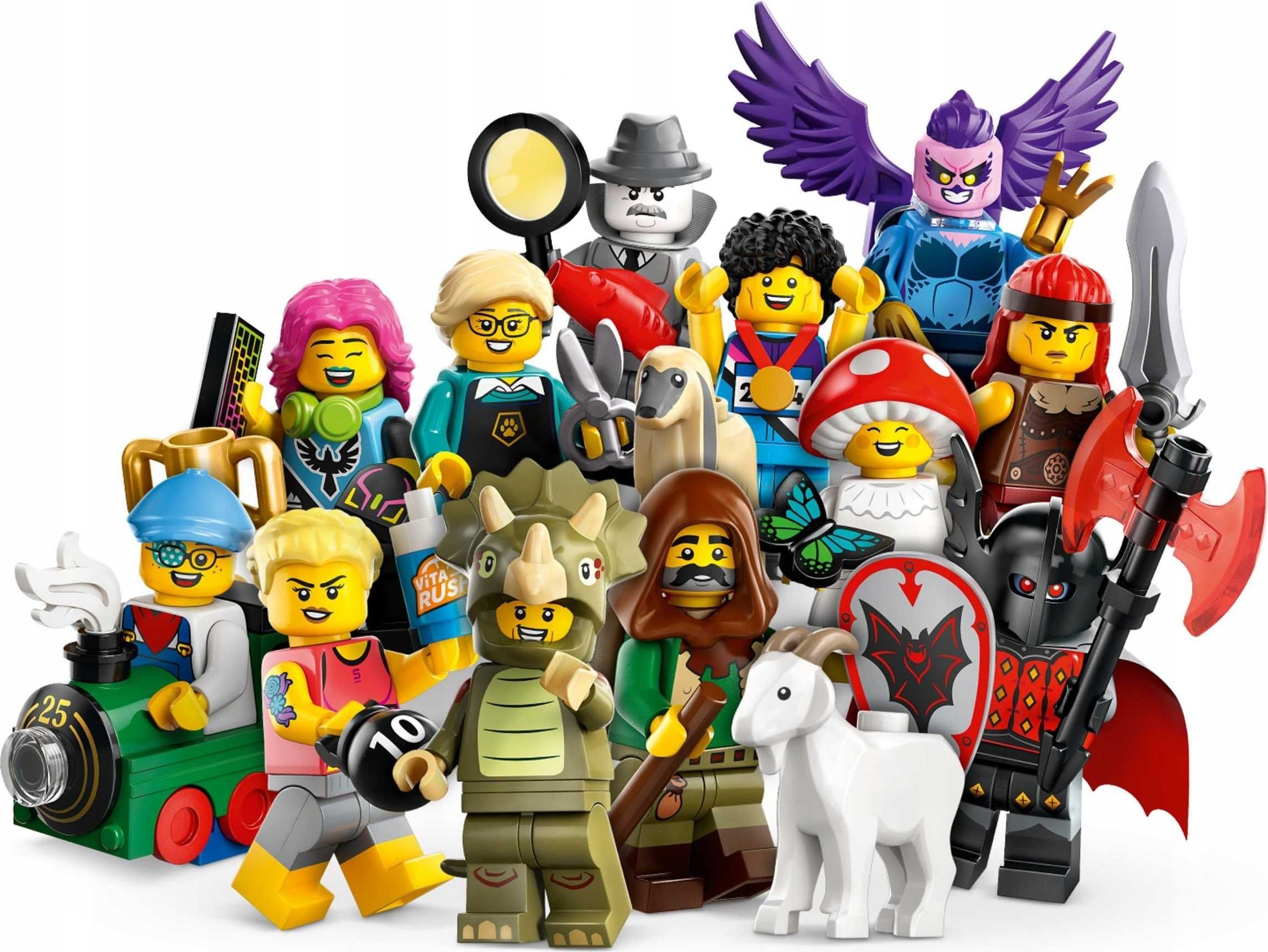 LEGO 71045 Minifigures Seria 25 Dziecko w Pociągu Lokomotywie