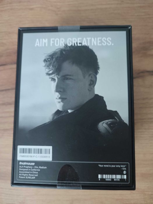 Nowa Nieotwierana Finalmouse ULX Prophecy - Clix - Medium + Gripy