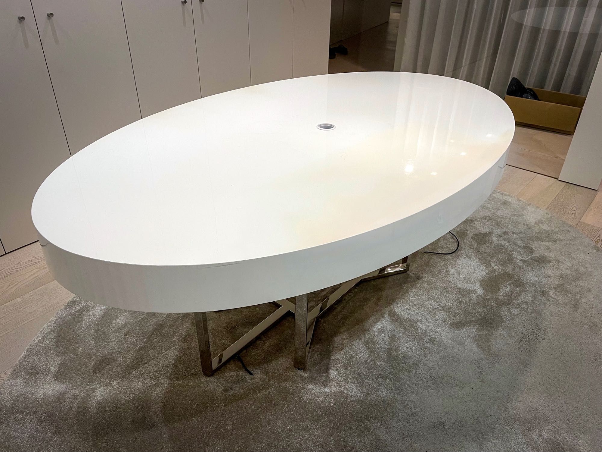 Mesa de refeições ou de escritório 2,00 m X 1,20 m InterDesign