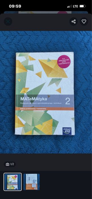 MATeMAtyka 2 - zakres podstawowy i rozszerzony