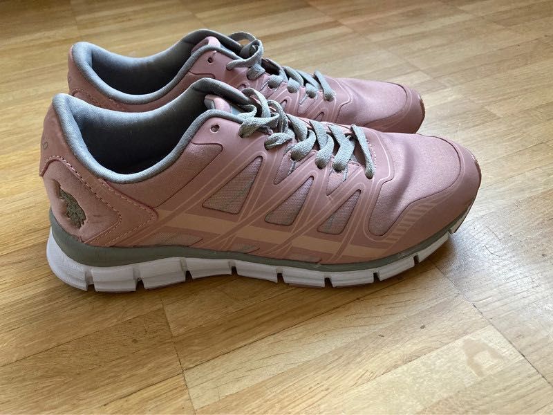 buty u.s. Polo asan damskie 40,5 rozmiar lekkie wygodne pudrowy róż