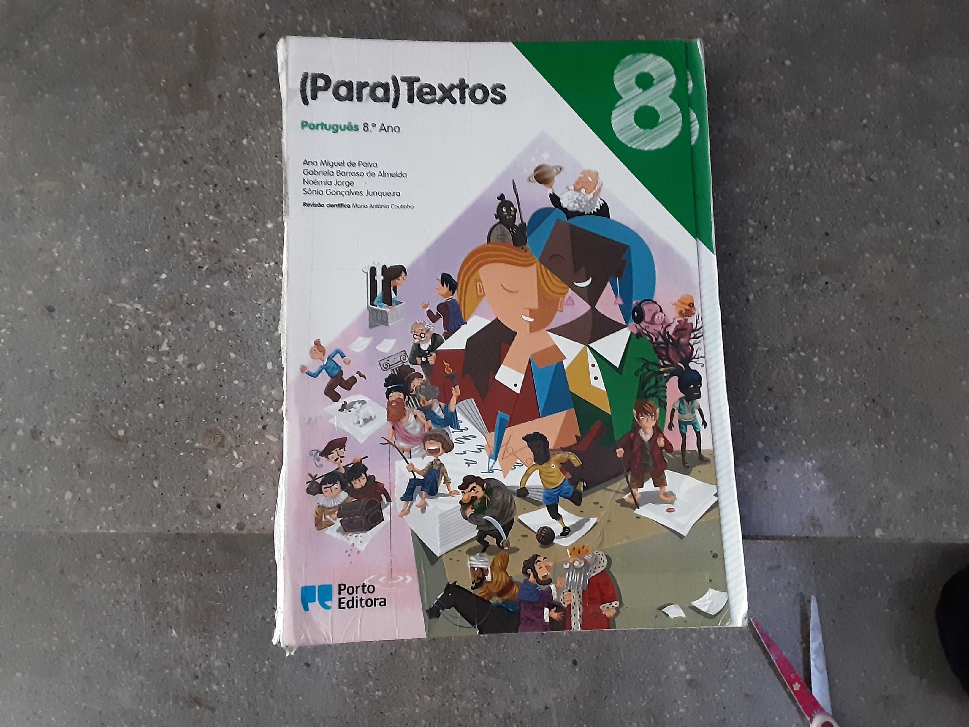 Manual Português 8º Ano Paratextos