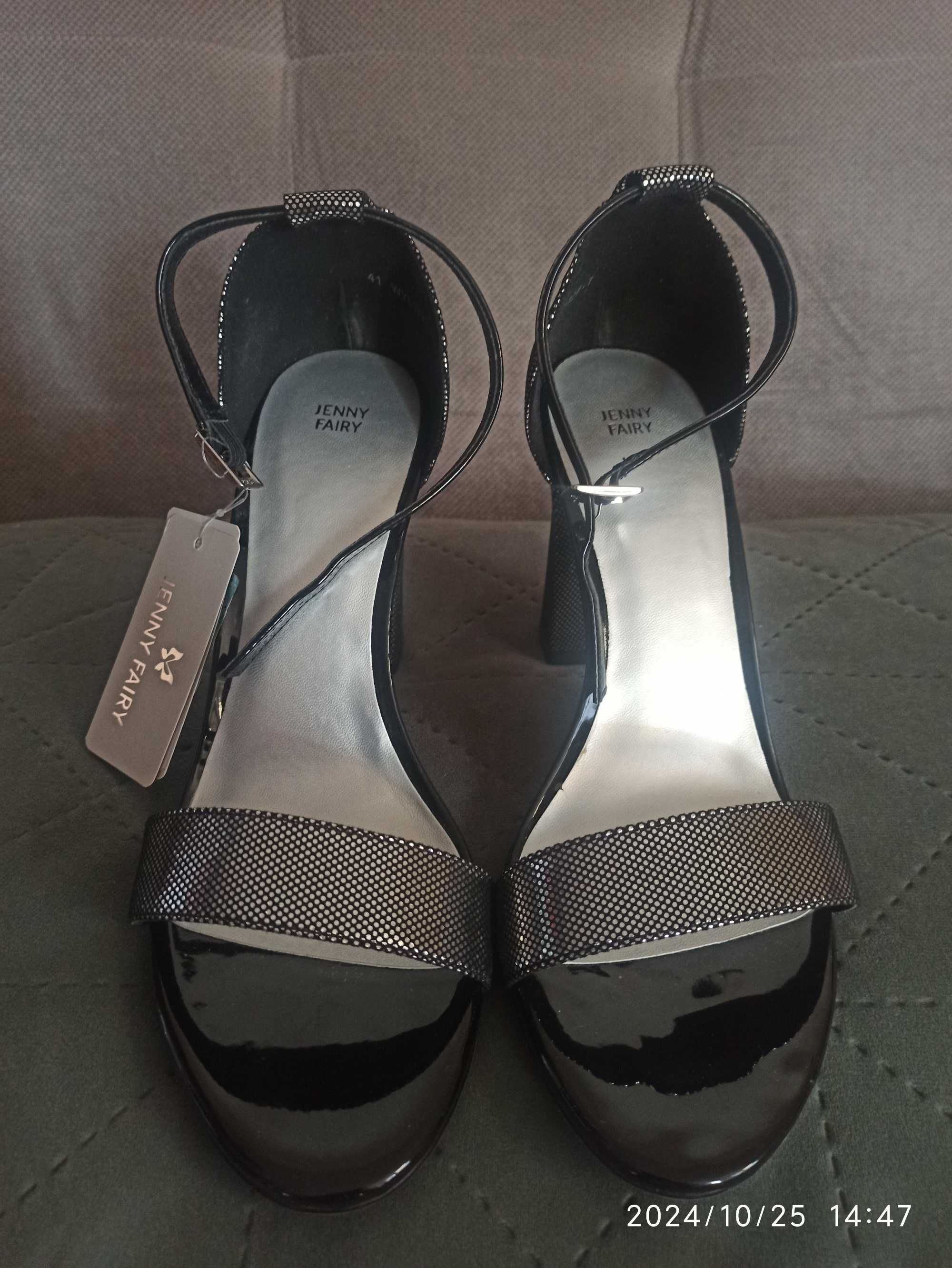 Eleganckie sandały damskie 41 Nowe