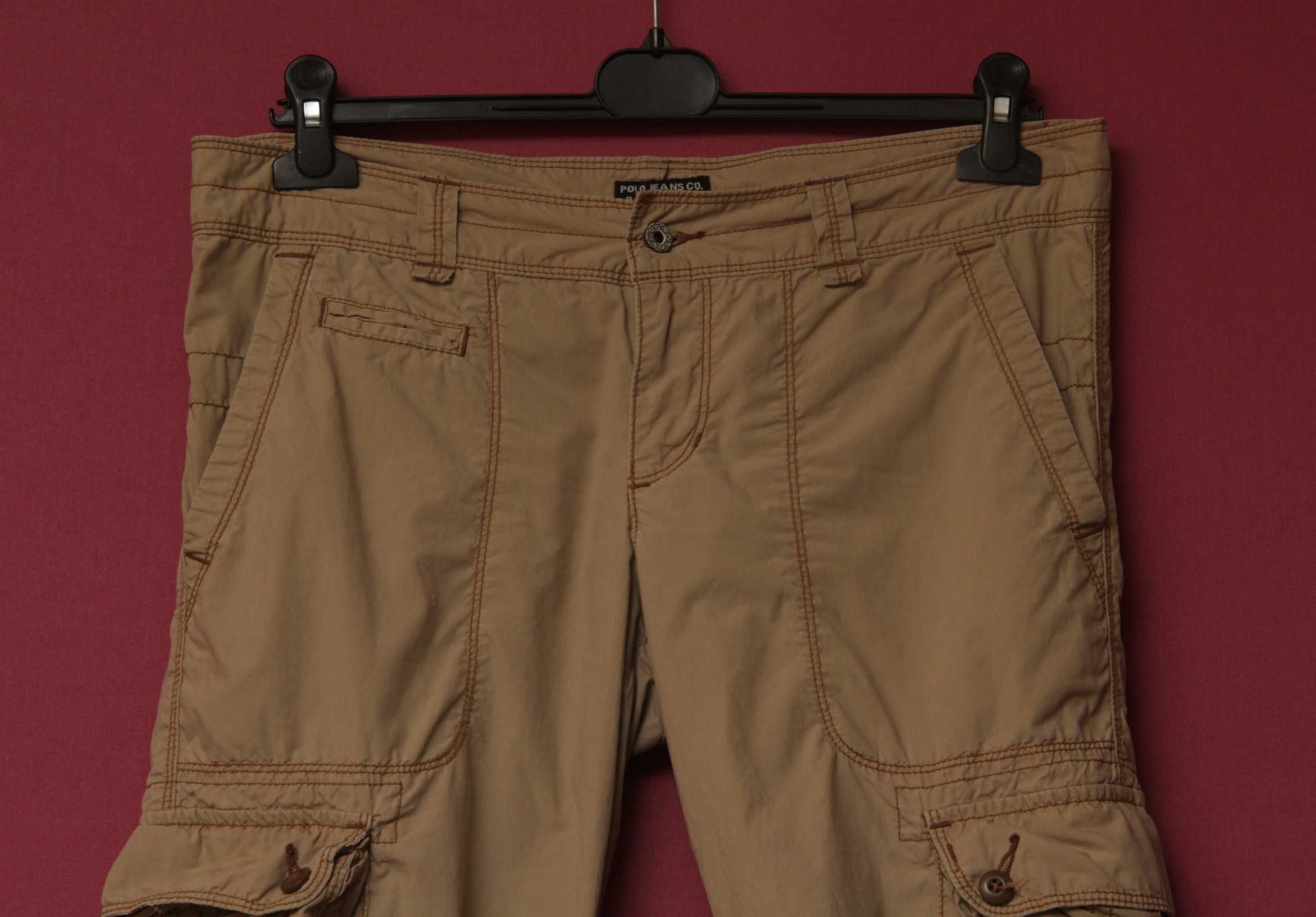 Polo Ralph Lauren рр 6 L (31-32) карго шорты из хлопка